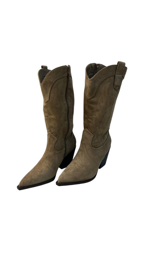 BOTIN COW BOY SERRAJE TAUPE