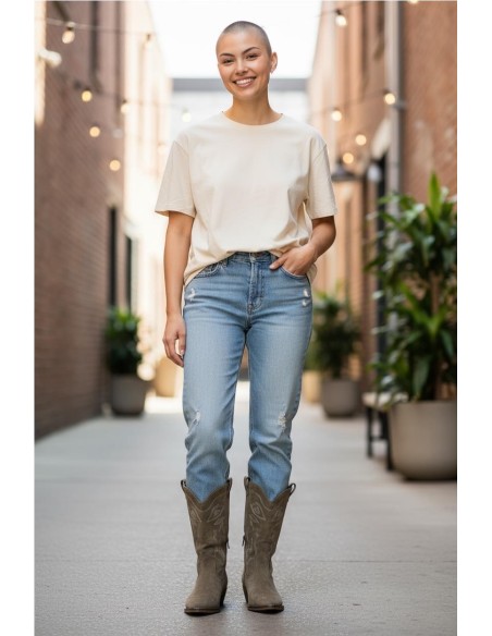 BOTIN TOP VENTAS TAUPE