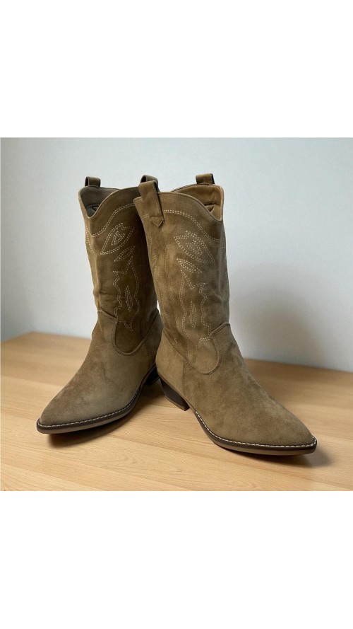 BOTIN TOP VENTAS TAUPE