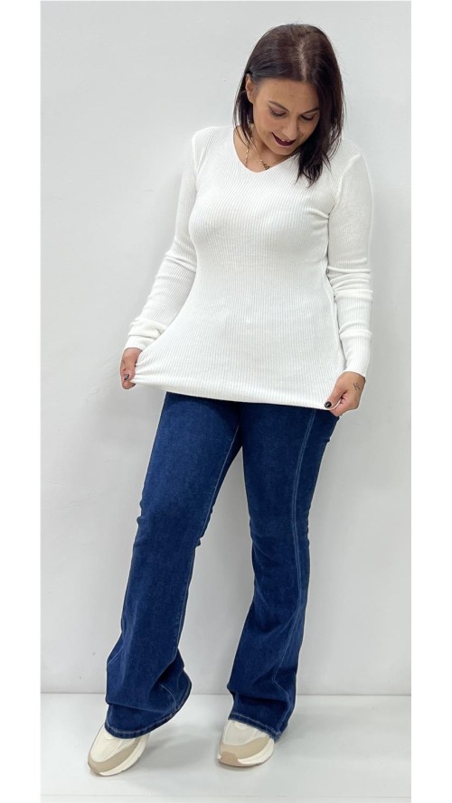 JERSEY BASIC CANALE BLANCO