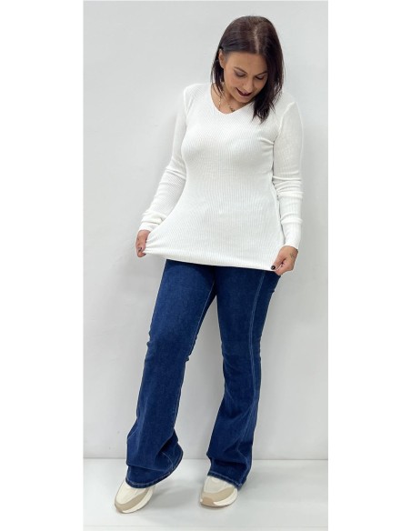 JERSEY BASIC CANALE BLANCO