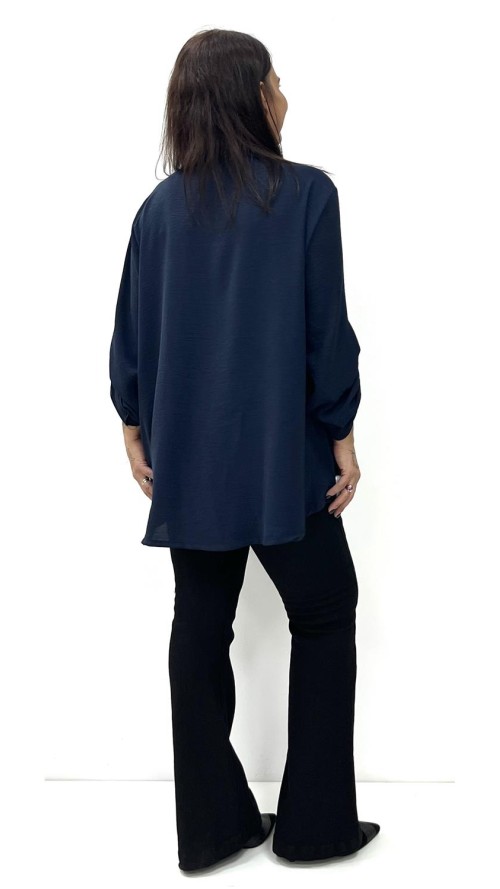 CAMISA BASIC PLUSA MARINO