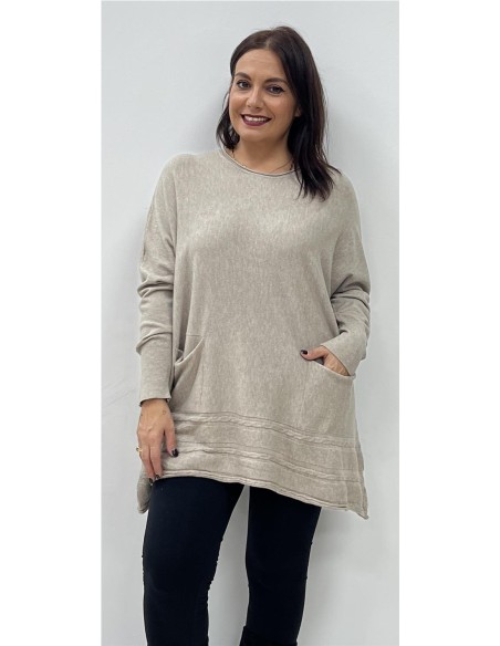 jersey paula TAUPE