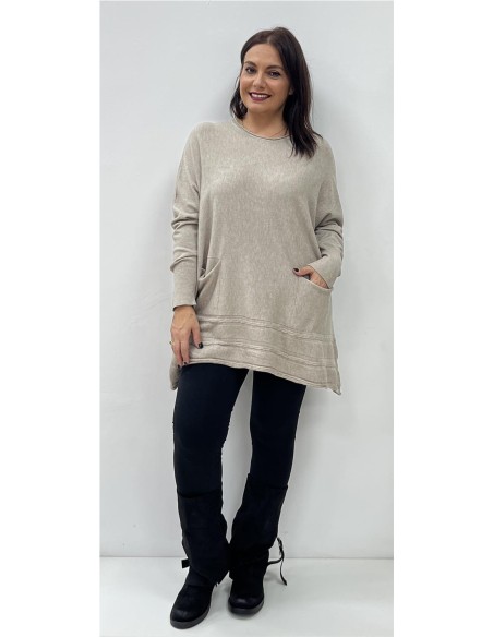 jersey paula TAUPE