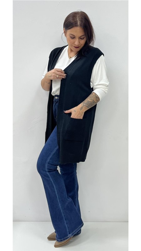 CHALEQUILLO BOLSILLO NEGRO 2