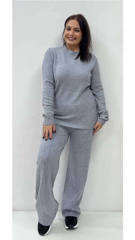 CONJUNTO AMANDA GRIS