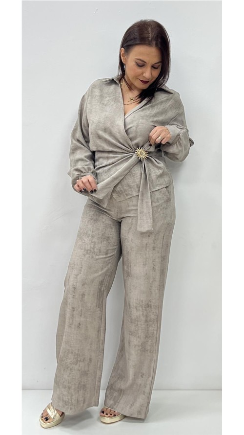 PANTALON VANIA TAUPE