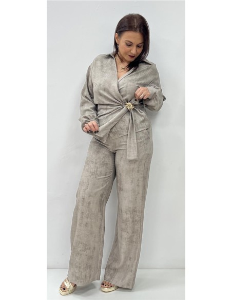 PANTALON VANIA TAUPE