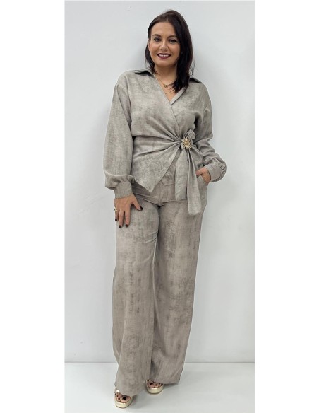 PANTALON VANIA TAUPE