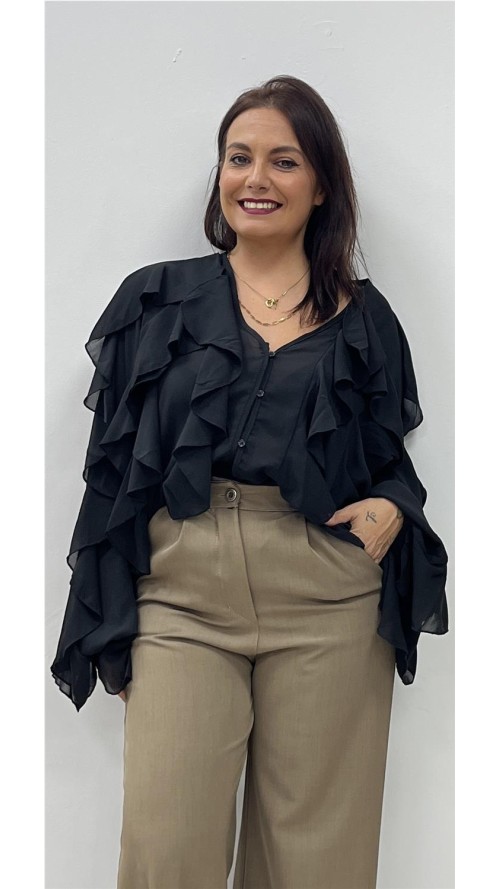 CAMISA JADE NEGRO