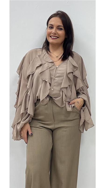 CAMISA JADE TAUPE