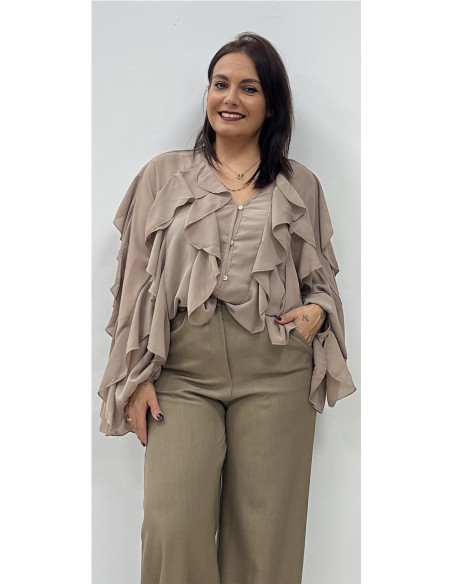 CAMISA JADE TAUPE
