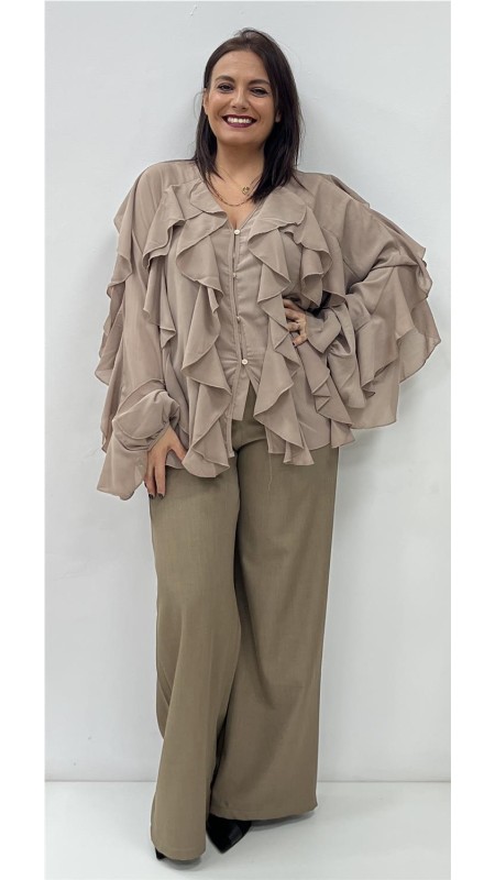 CAMISA JADE TAUPE 2