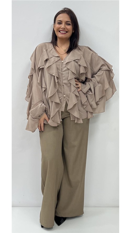CAMISA JADE TAUPE