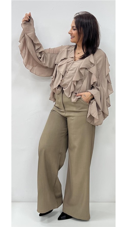 CAMISA JADE TAUPE
