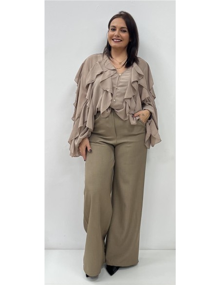 CAMISA JADE TAUPE