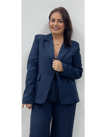 CHAQUETA BOTON MARINO
