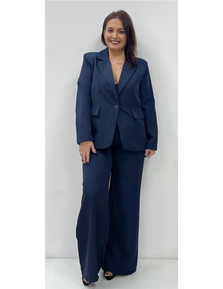 CHAQUETA BOTON MARINO