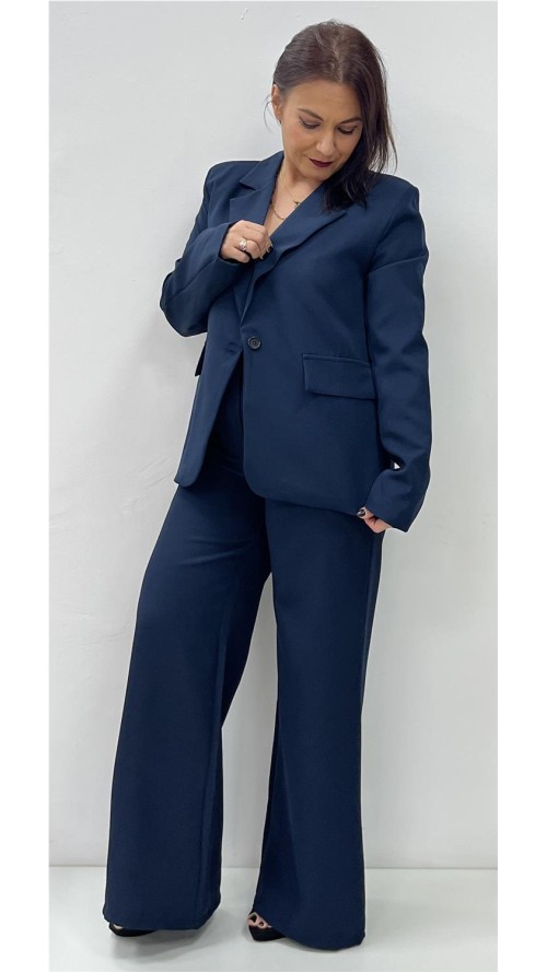 CHAQUETA BOTON MARINO