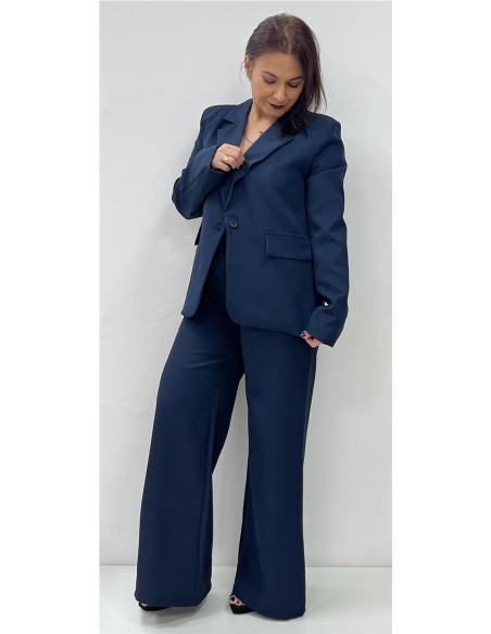 CHAQUETA BOTON MARINO