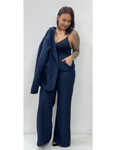 CHAQUETA BOTON MARINO