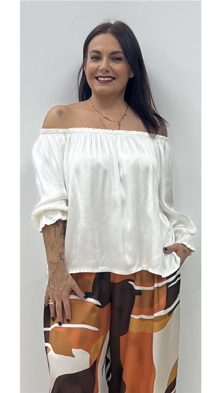 TOP SATINADO GIRONA BEIG