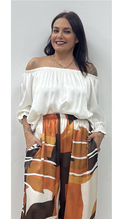 TOP SATINADO GIRONA BEIG