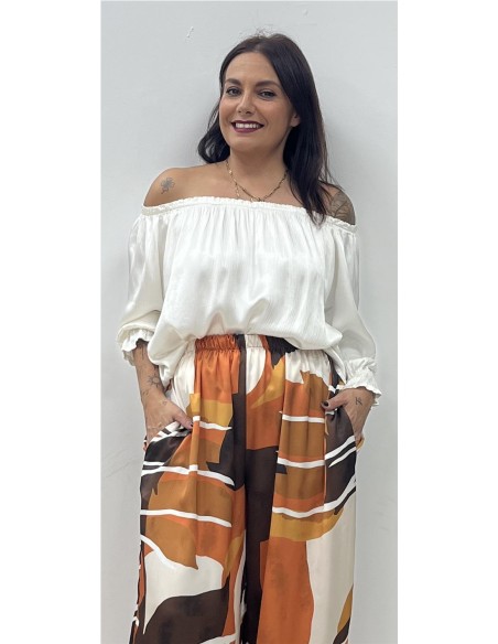 TOP SATINADO GIRONA BEIG