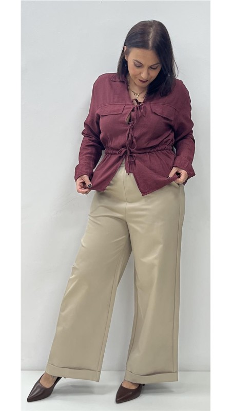 CAMISA PARIS BURDEOS 2