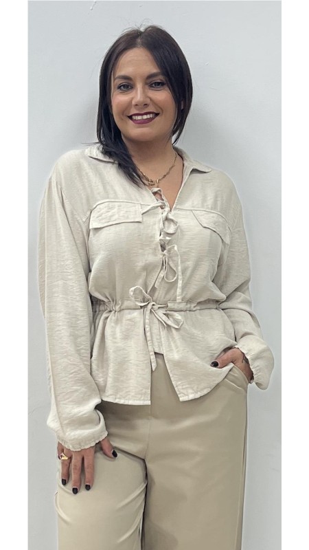 CAMISA PARIS BEIG