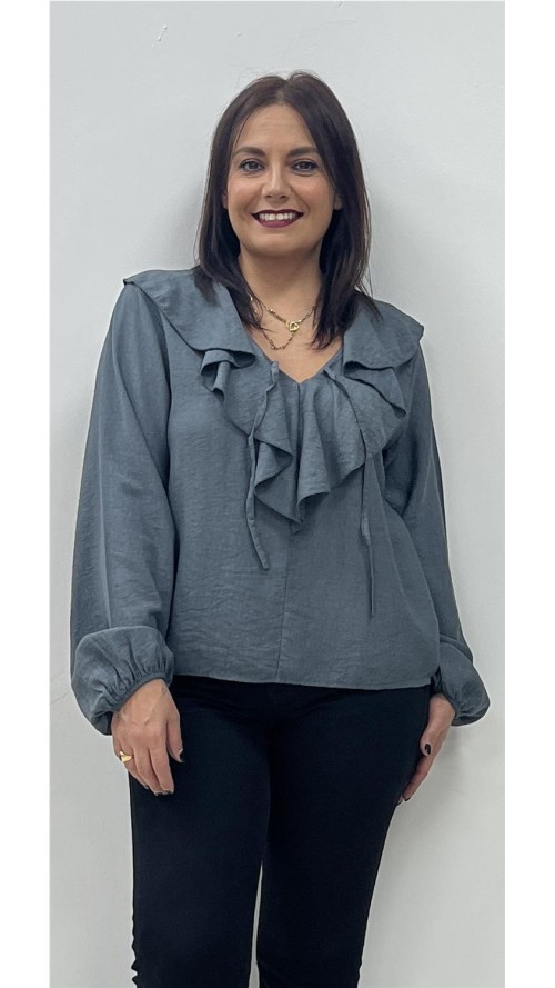 CAMISA MADRID GRIS