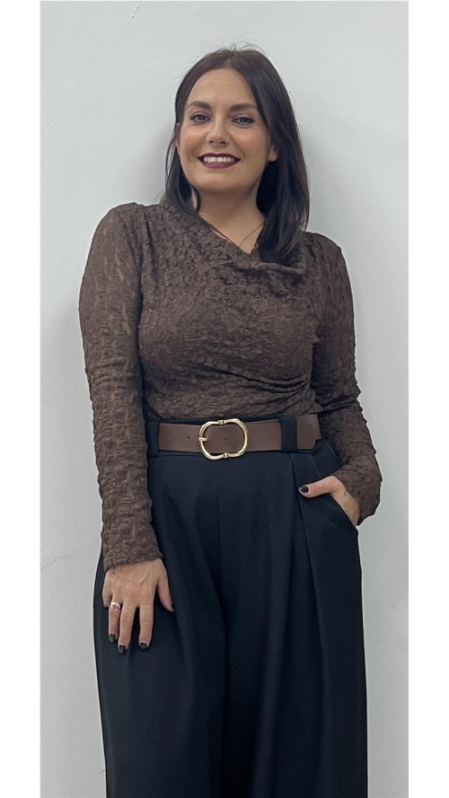 TOP PRAGA MARRON