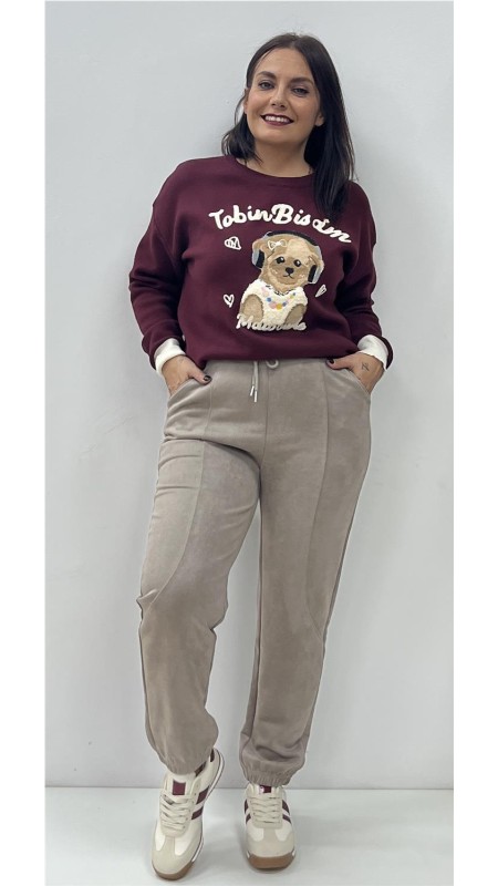 JERSEY OSO BURDEOS 2