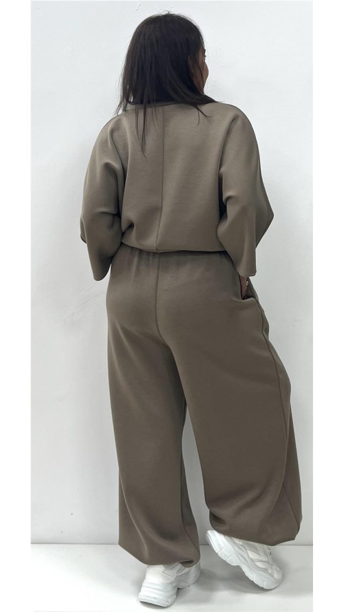 PANTALON LISA TAUPE