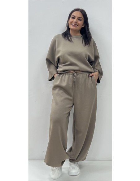 PANTALON LISA TAUPE