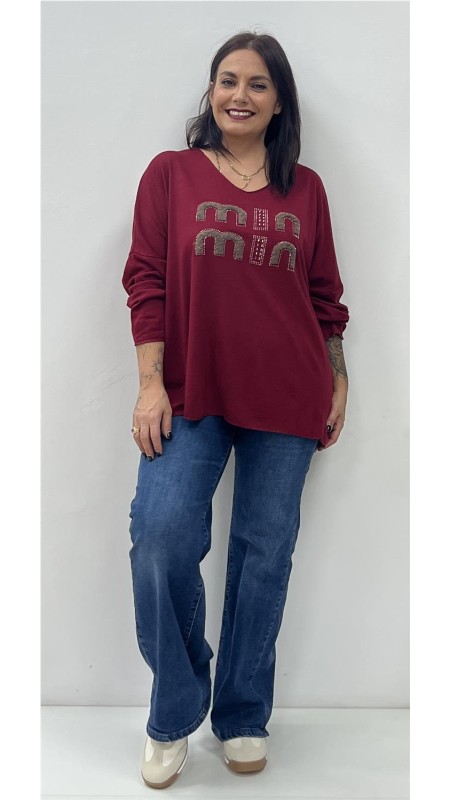 JERSEY MIN BURDEOS 2