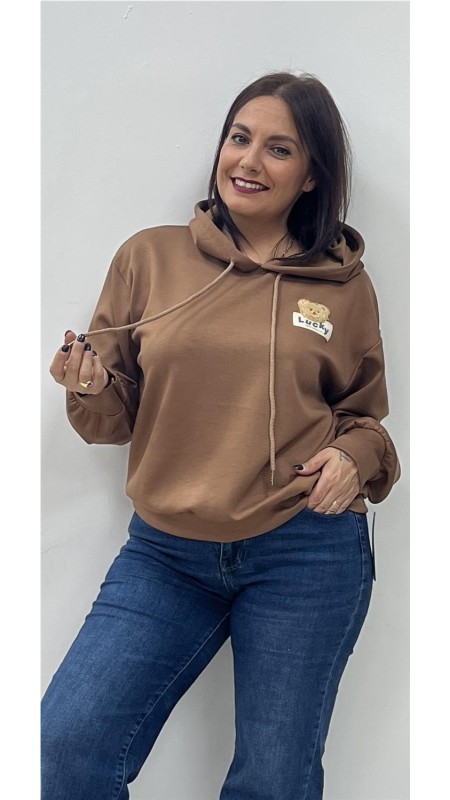 SUDADERA OSO CAMEL 2