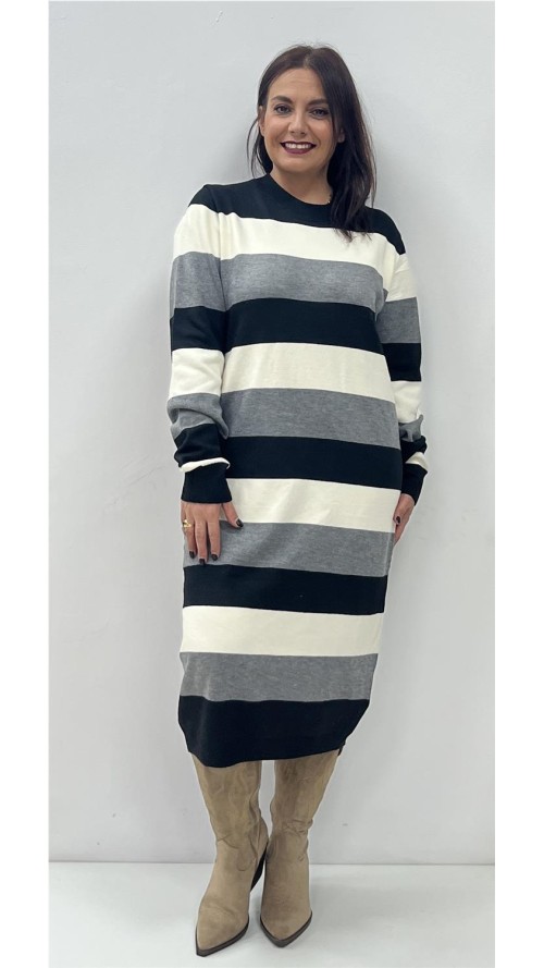 VESTIDO TUNEZ NEGRO