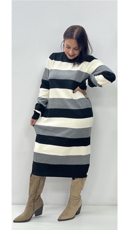 VESTIDO TUNEZ NEGRO 2