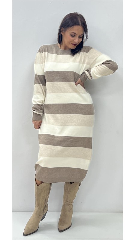 VESTIDO TUNEZ CAMEL 2