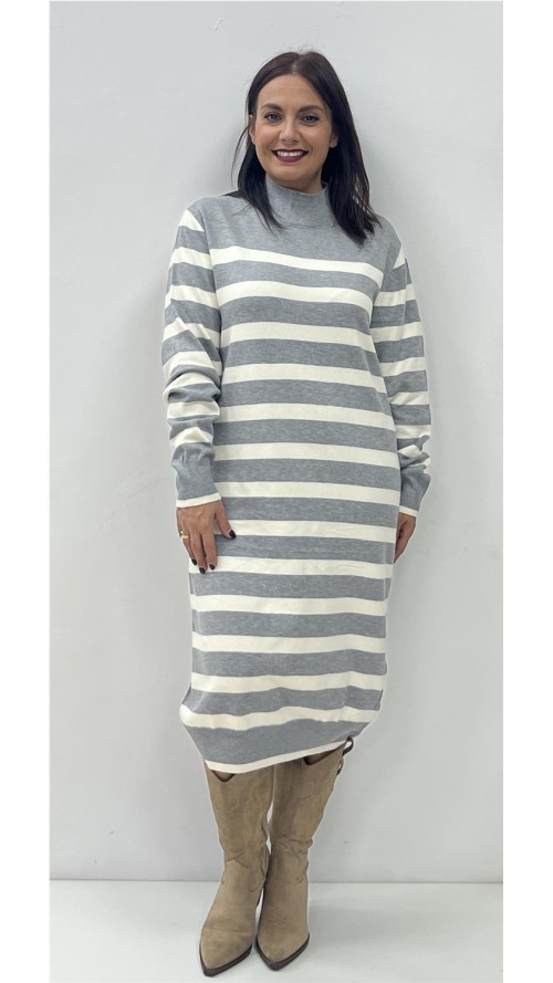 VESTIDO DAKAR GRIS