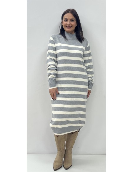 VESTIDO DAKAR GRIS