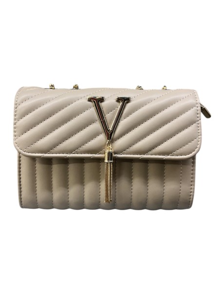 BOLSO PEQUEÑO V CAMEL