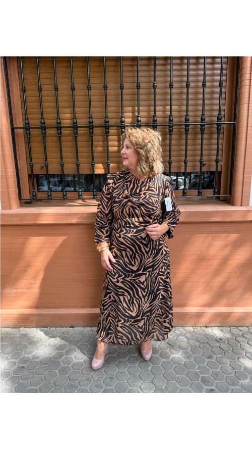 VESTIDO ALICIA GRIS