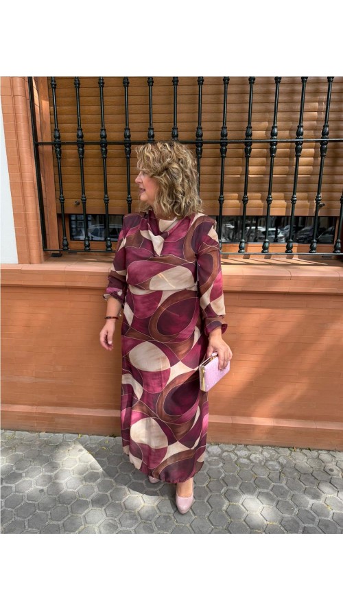 VESTIDO ALICIA BUGANVILLA