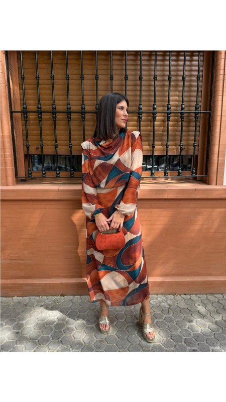 VESTIDO ALICIA TEJA 2