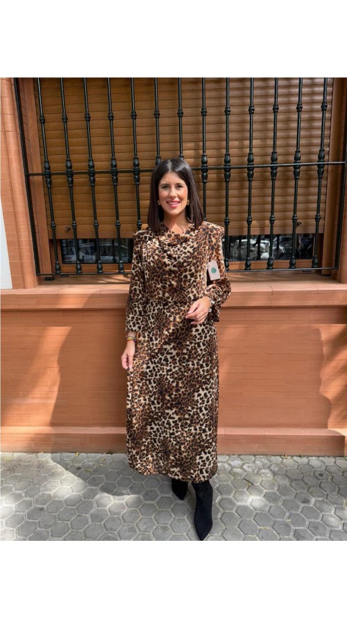 VESTIDO ALICIA LEOPARDO