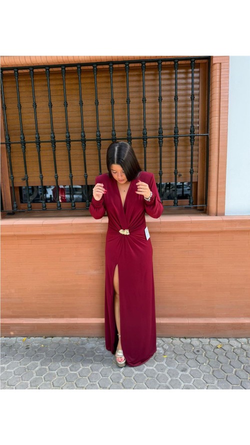 VESTIDO ARIZONA BURDEOS