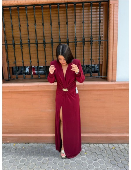 VESTIDO ARIZONA BURDEOS
