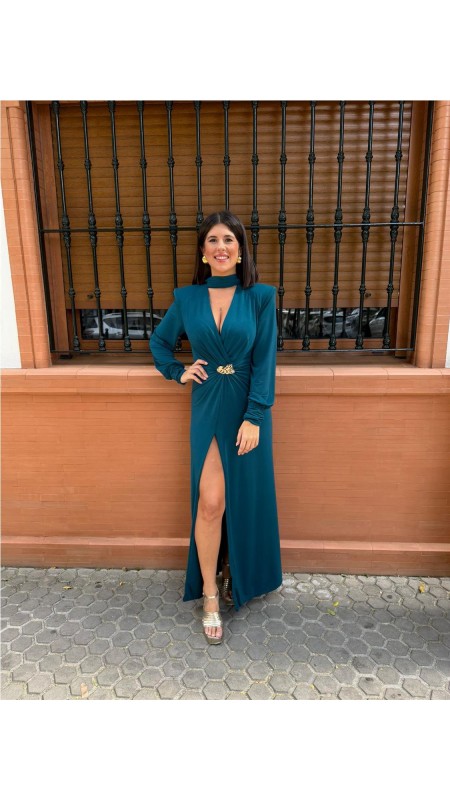 VESTIDO ARIZONA PETROLEO